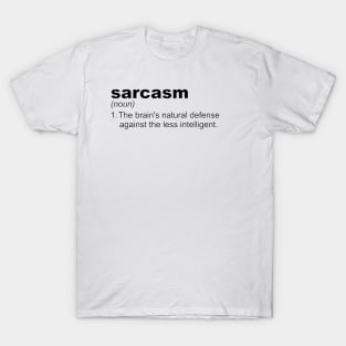 Sarcasm line Classic Definition T-Shirt